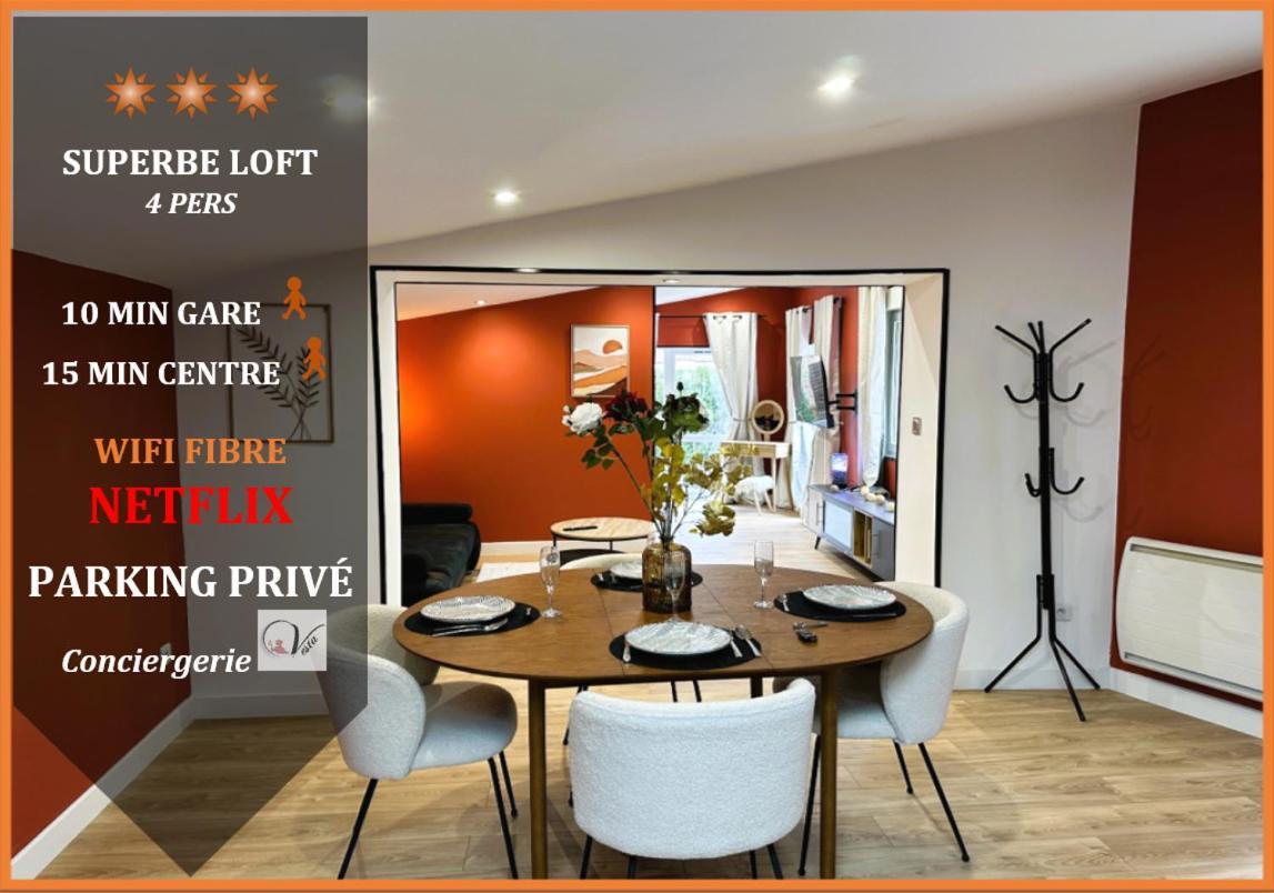 Loft O'Chalet - 10 Min Gare - Parking Prive Amiens Zewnętrze zdjęcie